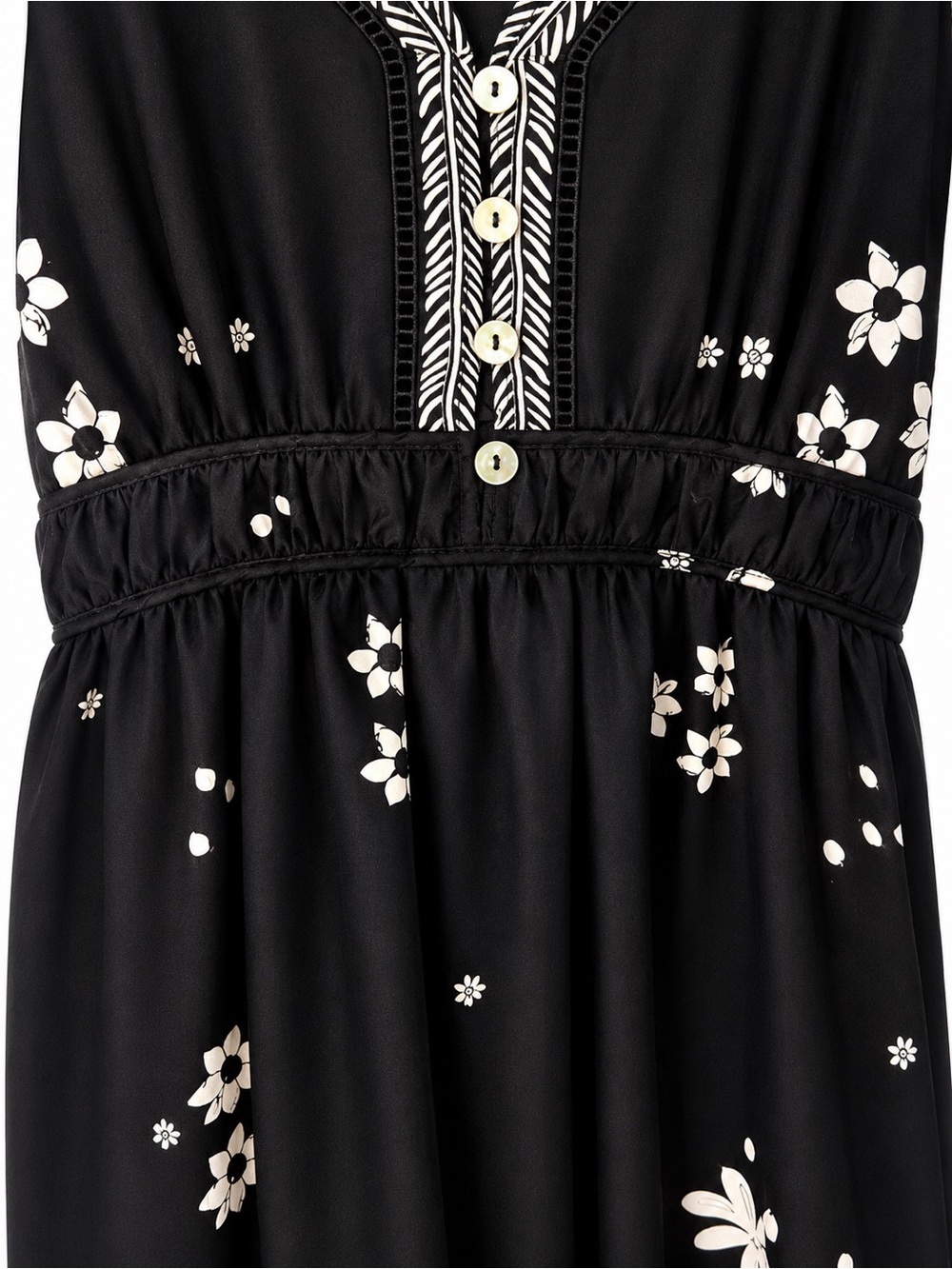 Ellen Tracy ✨ 
Boho Chic Women's Printed Puff Sleeve Maxi Dress - Picture 6 of 16